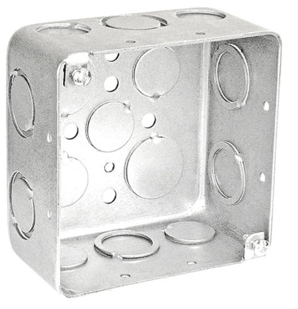 Southwire Square Box Deep - Drawn W/Conduit KO's