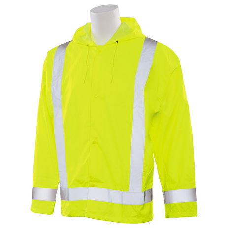 ERB S373 CL 3 Rain Jacket Attached Hood