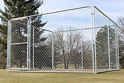 Stephens Pipe & Steel Expansion Panel Silver Kennels