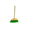 Bruske Poly Cap Broom™ Fine Green Flagged Bristle