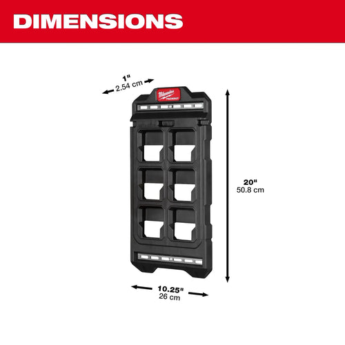 Milwaukee PACKOUT™ Compact Wall Plate