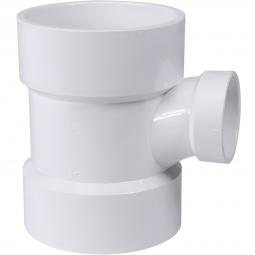 Genova Products Sch. 40 PVC-DWV Reducing Sanitary Tee
