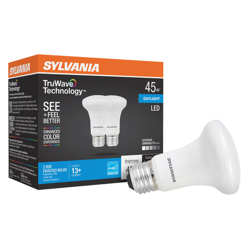Sylvania TruWave Natural Series BR30 Light Bulb 7.5W 95CRI 5000K