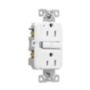 Eaton Slim GFCI Receptacle GF15W-WP