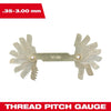 Milwaukee Metric Thread Pitch Gauge