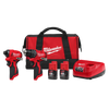 Milwaukee M12™ Subcompact Brushless 2-Tool Combo Kit