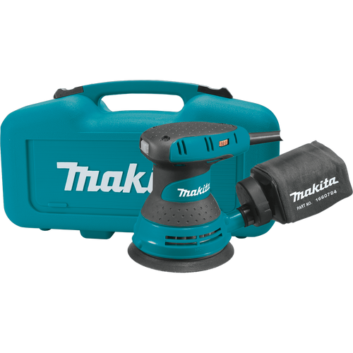 Makita BO5031K 5 Random Orbit Sander, variable speed, with Tool Case