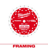 Milwaukee Thick Kerf Framing Circular Saw Blades