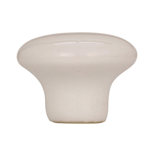 Amerock 1 1/4 Diameter Knob in White