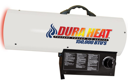 Dura Heat Dura Heat Forced Air Propane Heater, Brass Nozzle, 120,000-150,000 BTU