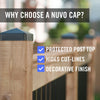 Nuvo Iron USA Eazy-Cap™ Patented Pyramid Post Caps