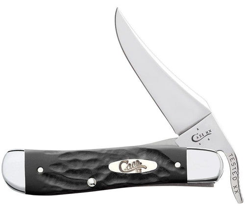 Case Knives Jigged Rough Black® Synthetic RussLock®