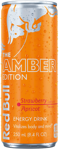 Red Bull Amber Edition Strawberry Apricot Energy Drink