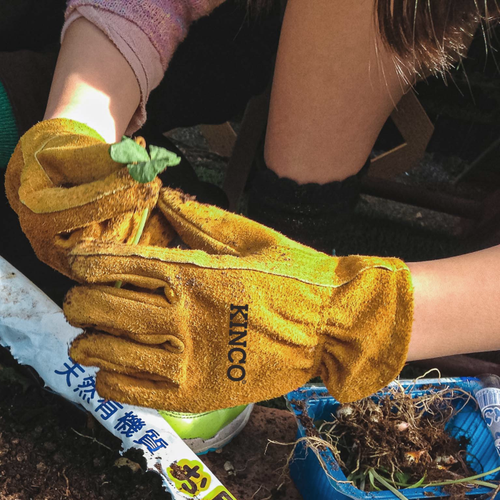 Kinco Kids' Suede Cowhide Driver