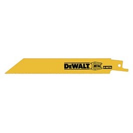 Bi-Metal Reciprocating Saw Blade, 18 TPI, 6-In.