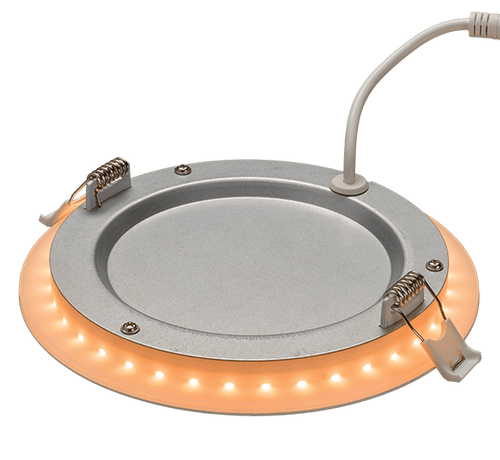 ETi Solid State Lighting 6″ LowPro Canless Direct Mount Downlight 5-CCT Color Preference® & Nightlight