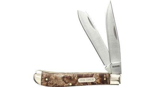 Old Timer Gunstock Trapper Folding Pocket Knife