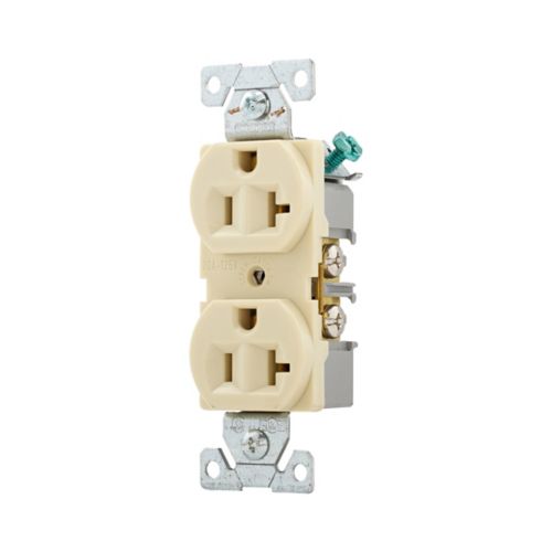 Eaton Commercial Specification Grade Duplex Receptacle BR20V
