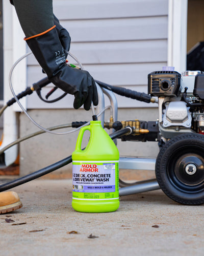MOLD ARMOR Deck, Concrete & Driveway Wash Pressure Washer Concentrate, 1 Gallon