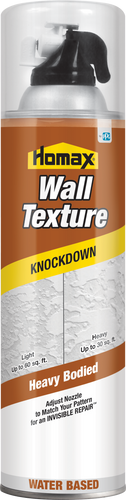 HOMAX® Interior Aerosol Wall Texture Knockdown - Water-Based