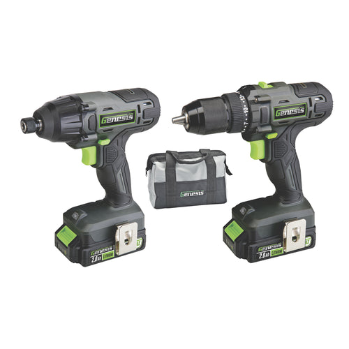 Genesis 20v Drill/Impact Driver Combo Kit