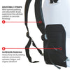 Tomahawk Power 6.5 Gallon Backpack Concrete Sprayer .5 GPM Gas Finishing Tool for Cement Sealant Curing Stain