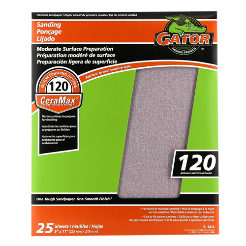 Gator CeraMax 9x11 Bulk Sanding Sheets