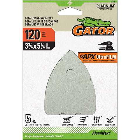 Gator APX UltraFilm Detail Sanding Sheets