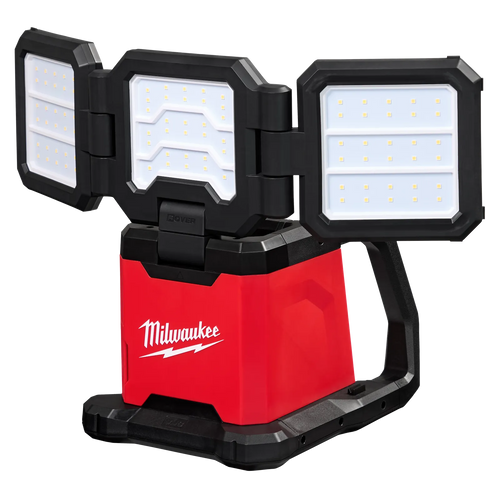 Milwaukee M18™ ROVER™ Dual Power Triple-Panel Flood & Area Light