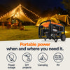 Generac Generac Portable Generator, 3600W  With COsense  49ST