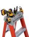 Louisville Ladder 10-Foot Fiberglass Step Ladder, Type Ia, 300-Pound Load Capacity, Fs1510