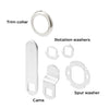 Prime-Line 13/16 in. Drawer and Cabinet Lock, Chrome Finish, Keyed Different (Single Pack)