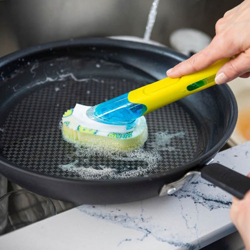 Scrub Daddy Dish Daddy Self- Standing Soap Dispensing Dishwand