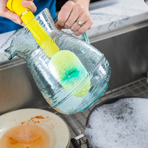 Scrub Daddy Dish Daddy Self- Standing Soap Dispensing Dishwand