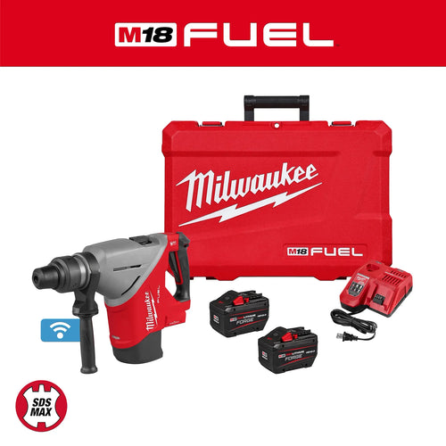Milwaukee M18 FUEL™ 1-3/4 SDS MAX Rotary Hammer Kit w/ ONE-KEY™