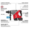 Milwaukee M18 FUEL™ 1-3/4 SDS MAX Rotary Hammer Kit w/ ONE-KEY™