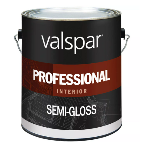 Valspar Professional Latex Semi-Gloss Interior Wall Paint, Neutral Base, 1 Gal.