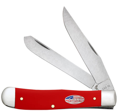 Case American Workman Smooth Red Synthetic CS Trapper (Red Synthetic)