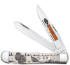 Case Sportsman Series Turkey Embellished Smooth Natural Bone Trapper