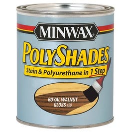 1/2-Pt. Gloss Royal Walnut Polyshades Wood Stain