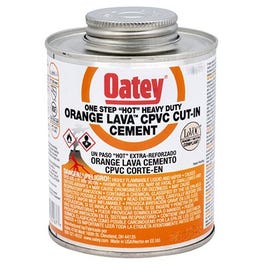 Lava CPVC Cement, Orange, 8-oz.