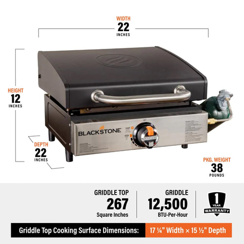 Blackstone Griddle W/Hood (17)