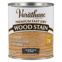 Fast Dry Interior Wood Stain, Oil-Based, Ipswich Pine, 1-Qt.