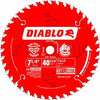 7.25-In. 40-TPI Diablo Finishing Blade