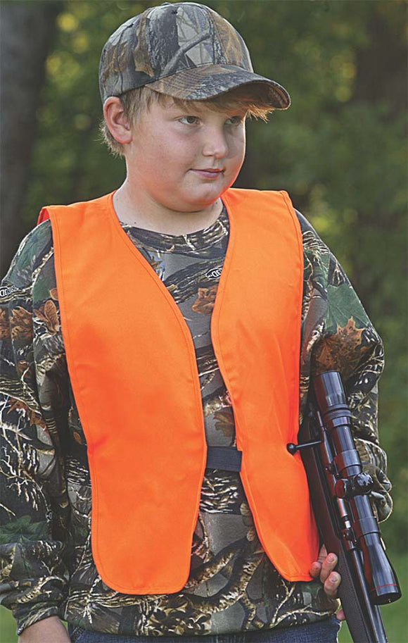 Allen 15751 Safety Vest Youth Youth Orange Acrylic