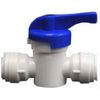 Watts® PL-3011 Quick Connect Straight Ball Valve, 1/4 x 1/4