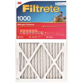Allergen Defense Red Micro Pleated Furnace Filter, 12x12x1-In.
