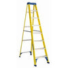 8-Ft. Step Ladder, Fiberglass, Type I, 250-Lb. Duty Rating