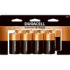 Alkaline Batteries, D, 8-Pk.