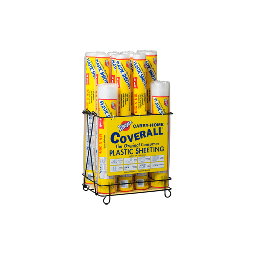 Warp Brothers Carry-Home Coverall Clear Coverall Poly Display 4 Mil (4 Mil, Clear)